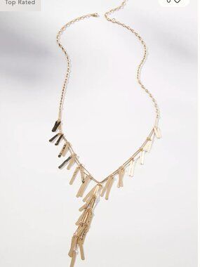 💜 Anthropologie Flutter Chain Necklace 💜